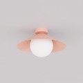 Plafon MONO 1S CORAL – koralowy, 1 × E14