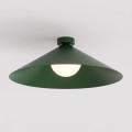 Plafon MONO 1L OLIVE GREEN – oliwkowy, 1 × E14