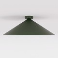 Plafon MONO 1L OLIVE GREEN – oliwkowy, 1 × E14