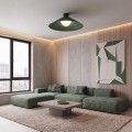 Plafon MONO 1L OLIVE GREEN – oliwkowy, 1 × E14