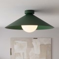 Plafon MONO 1M OLIVE GREEN – oliwkowy, 1 × E14