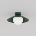 Plafon MONO 1S OLIVE GREEN – oliwkowy, 1 × E14