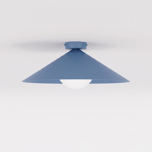 Plafon MONO 1M DUSTY BLUE – niebieski, 1 × E14