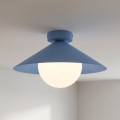 Plafon MONO 1S DUSTY BLUE – niebieski, 1 × E14
