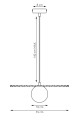 Lampa wisząca UMBRA 1 OLIVE GREEN – oliwkowa, G9