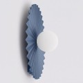 Kinkiet UMBRA K1 DUSTY BLUE L 35 cm niebieski G9 8 W