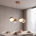 Lampa wisząca BOOM 4 CORAL – koralowa, 4 × G9