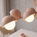 Lampa wisząca BOOM 4 CORAL – koralowa, 4 × G9