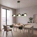 Lampa wisząca BOOM 6 DUSTY BLUE – błękitna, 6 × G9
