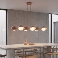 Lampa wisząca BOOM 6 CORAL – koralowa, 6 × G9