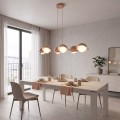 Lampa wisząca BOOM 6 CORAL – koralowa, 6 × G9