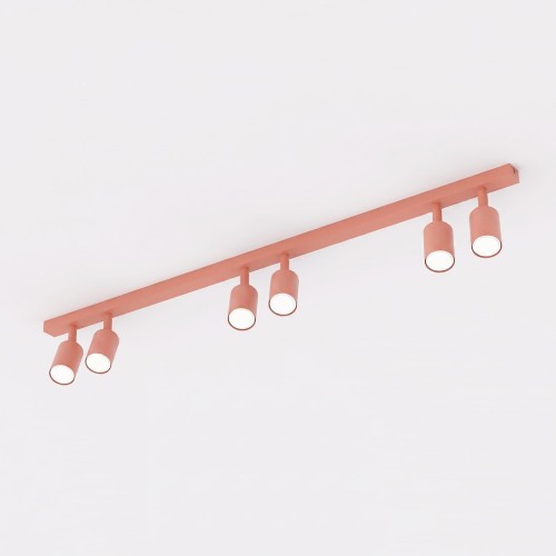 Lampa sufitowa FLASH 6 CORAL – koralowa, 6 × GU10