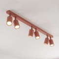 Lampa sufitowa FLASH 6 CORAL – koralowa, 6 × GU10