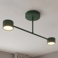 Lampa sufitowa HALO 2 OLIVE GREEN – oliwkowa, 2 × GX53
