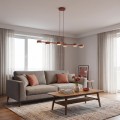 Lampa wisząca MEGARA 6 CORAL – koralowa, 6 × GX53