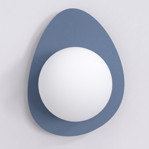 Kinkiet OVO K1 DUSTY BLUE – niebieski, 1 × G9
