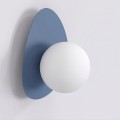 Kinkiet OVO K1 DUSTY BLUE – niebieski, 1 × G9