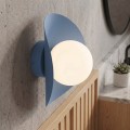Kinkiet FIERO M DUSTY BLUE – subtelny błękit i minimalistyczna forma