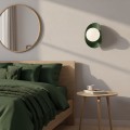 Kinkiet FIERO M OLIVE GREEN – oliwkowa zieleń i elegancka prostota