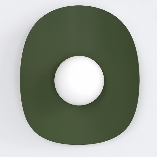 Kinkiet FIERO XL OLIVE GREEN – naturalny odcień i nowoczesna form