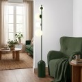 Lampa podłogowa ETNO LP4 OLIVE GREEN – oliwkowa, 4 × G9