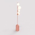Lampa podłogowa ETNO LP4 CORAL – koralowa, 4 × G9