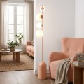 Lampa podłogowa ETNO LP4 CORAL – koralowa, 4 × G9