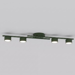 Lampa sufitowa FRAGMENT 4 OLIVE GREEN – oliwkowa zieleń i nowoczesny design