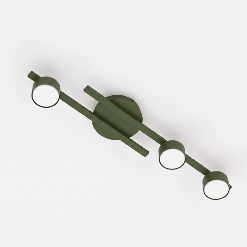 Lampa sufitowa FRAGMENT 3 OLIVE GREEN – oliwkowa zieleń