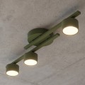 Lampa sufitowa FRAGMENT 3 OLIVE GREEN – oliwkowa zieleń