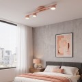 Lampa sufitowa FRAGMENT 3 CORAL – koralowy akcent w nowoczesnym wnętrzu