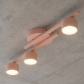 Lampa sufitowa FRAGMENT 3 CORAL – koralowy akcent w nowoczesnym wnętrzu
