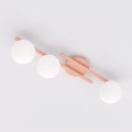Lampa sufitowa KAIRO 3 CORAL – koralowa, 3 × E14