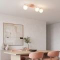 Lampa sufitowa KAIRO 3 CORAL – koralowa, 3 × E14