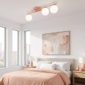 Lampa sufitowa KAIRO 3 CORAL – koralowa, 3 × E14