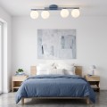 Lampa sufitowa KAIRO 4 DUSTY BLUE – błękitna, 4 × E14