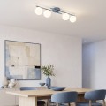 Lampa sufitowa KAIRO 4 DUSTY BLUE – błękitna, 4 × E14