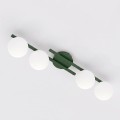Lampa sufitowa KAIRO 4 OLIVE GREEN – oliwkowa, 4 × E14