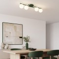 Lampa sufitowa KAIRO 4 OLIVE GREEN – oliwkowa, 4 × E14