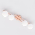 Lampa sufitowa KAIRO 4 CORAL – koralowa, 4 × E14