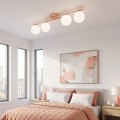 Lampa sufitowa KAIRO 4 CORAL – koralowa, 4 × E14