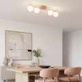 Lampa sufitowa KAIRO 4 CORAL – koralowa, 4 × E14