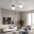 Lampa sufitowa SOPRA 2 DUSTY BLUE – błękitna, 2 × E14