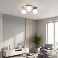 Lampa sufitowa SOPRA 3 DUSTY BLUE – błękitna, 3 × E14E