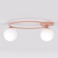 Lampa sufitowa SOPRA 2 CORAL – koralowa, 2 × E14