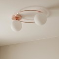 Lampa sufitowa SOPRA 2 CORAL – koralowa, 2 × E14
