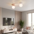 Lampa sufitowa SOPRA 2 CORAL – koralowa, 2 × E14