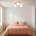 Lampa sufitowa SOPRA 3 CORAL – koralowa, 3 × E14