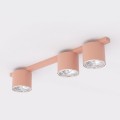 Lampa sufitowa NANO 3 CORAL – koralowa, 3 × GU10 AR111
