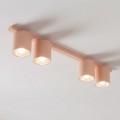 Lampa sufitowa NANO 4 CORAL – koralowa, 4 × GU10 AR111